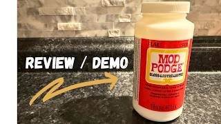 Mod Podge Demo - So Easy To Use