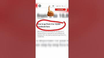 How to get 10k followers in 1 day on Facebook 👉REAL #shorts