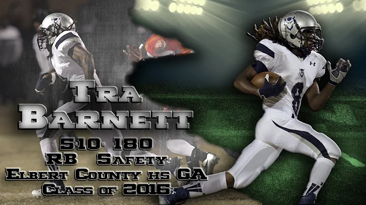 Tra Barnett     Regular Season Sr Highlights  -  E...