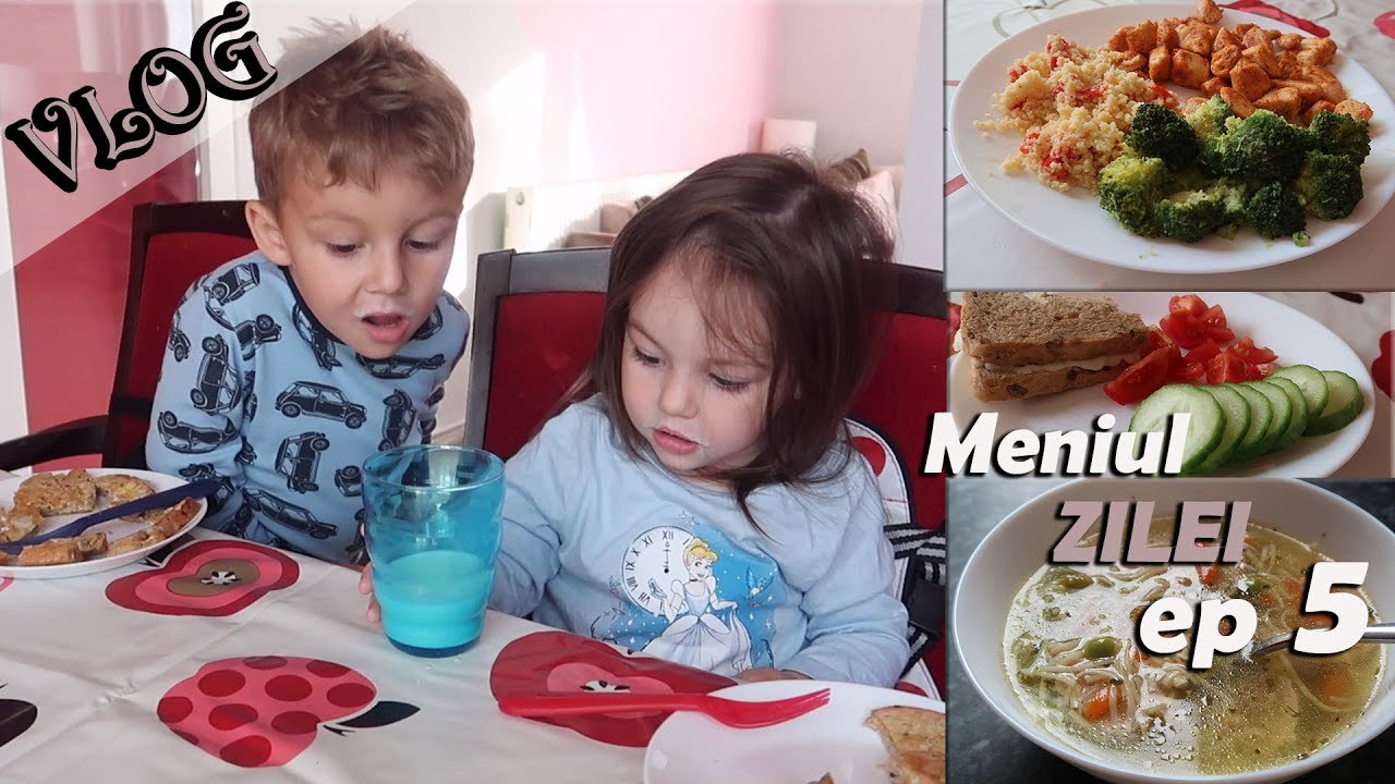 Ce mănâncă doi copilași sub 4 ani | Ultimele schimbări |  VLOG ep 5