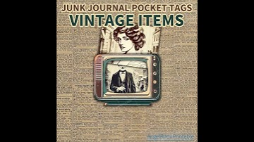 Junk Journal Pocket and Cards Ideas - Vintage Antique Items Loaded Envelope Cards - #ephemera #craft