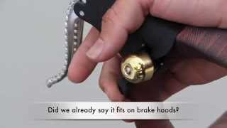 Osaka Roadie Bell - Clamps to brake lever hoods and cables