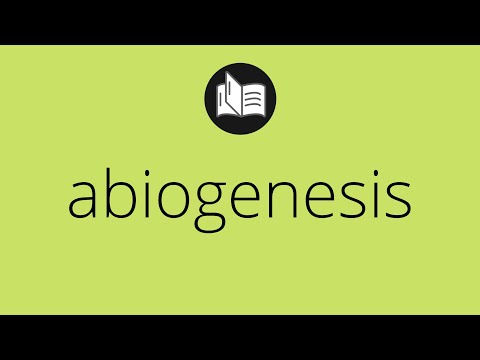 ABIOGENESIS का क्या अर्थ है • ABIOGENESIS का अर्थ • अबियोजेनेसिस का अर्थ • अबियोजेनेसिस की परिभाषा