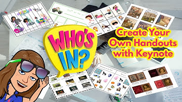 It is Really That Easy to Make Worksheets Using Keynote!