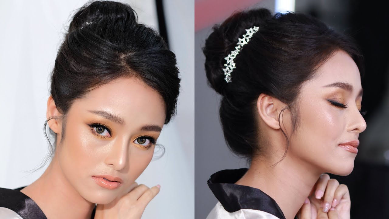 ทรงผมเจ้าสาวฟุ้งๆหวานๆ ,Sweet Bridal Hairstyle