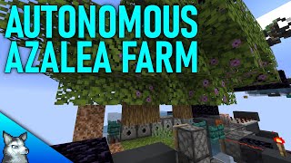 Minecraft 1.17 Fully Autonomous Oak Wood Farm &amp; Rooted Dirt Farm