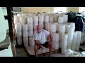 Wheel throwing 6 kilo Waterfilters in 4 minutes by Bill Powell