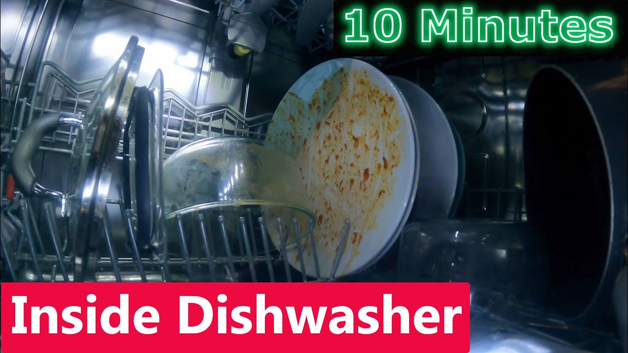 Gopro Inside a Dishwasher for 10 minutes Gopro Hero 9 BOSCH Serie 8