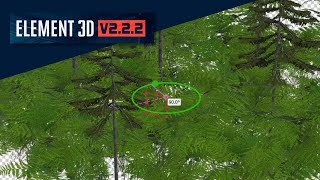 render PLANTS in Element3D!