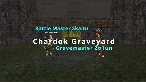 Everquest P99 - Chardok Graveyard Necromancer (Charm) Solo - Roll the Bones