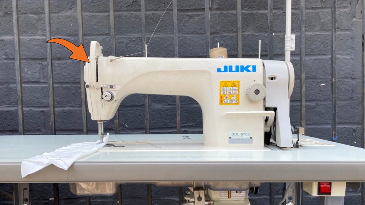 Industrial Sewing Machine Juki DDL-8100 Lockstitch Servo Motor + Table  Stand Cut Juki DDL8700 + LED Lamp+ Commercial Grade Sewing Machine