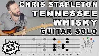 Tennessee Whisky Guitar Solo - Fretlive Lesson Exploration - Chris Stapleton