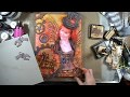 Steampunk Mixed Media Canvas