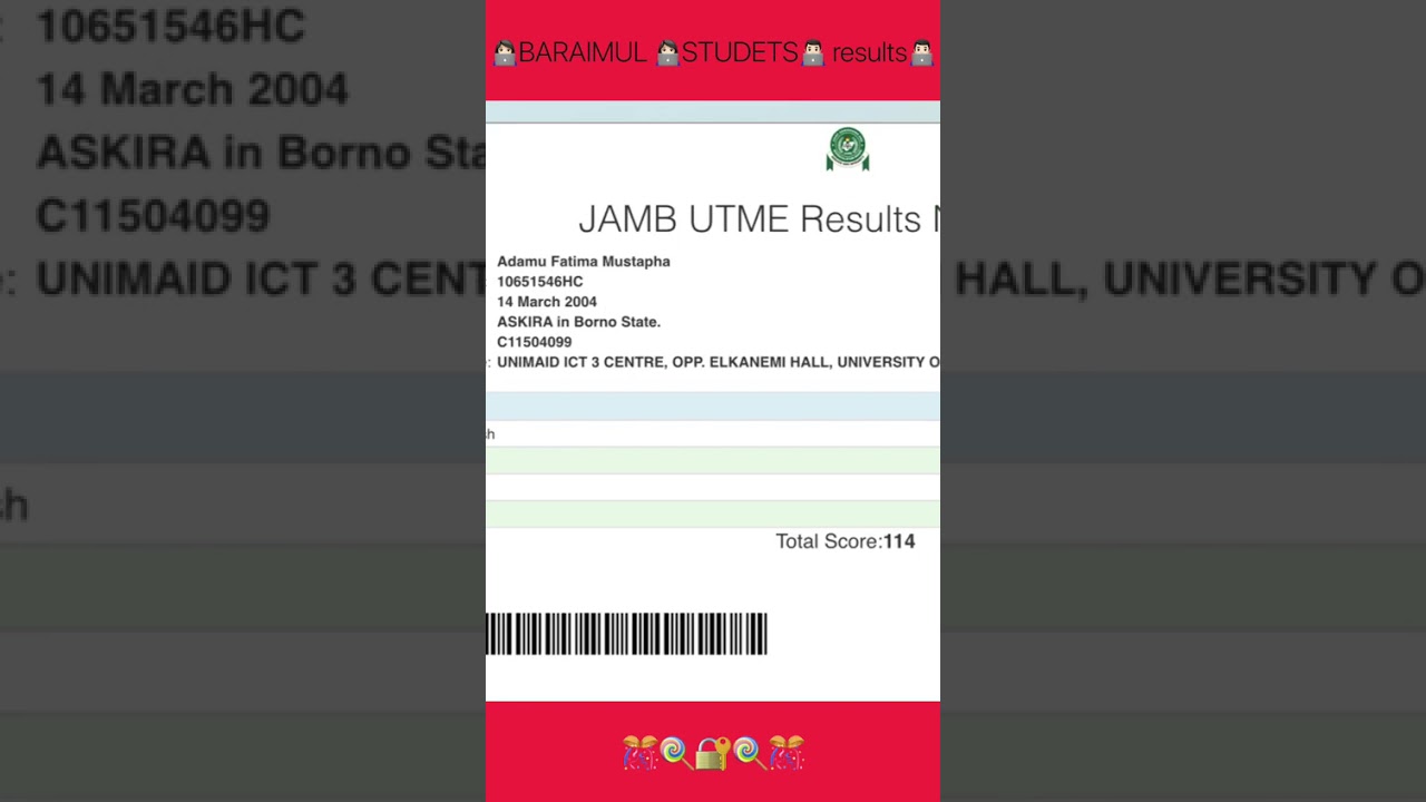 2021 JAMB result shocked every body,
