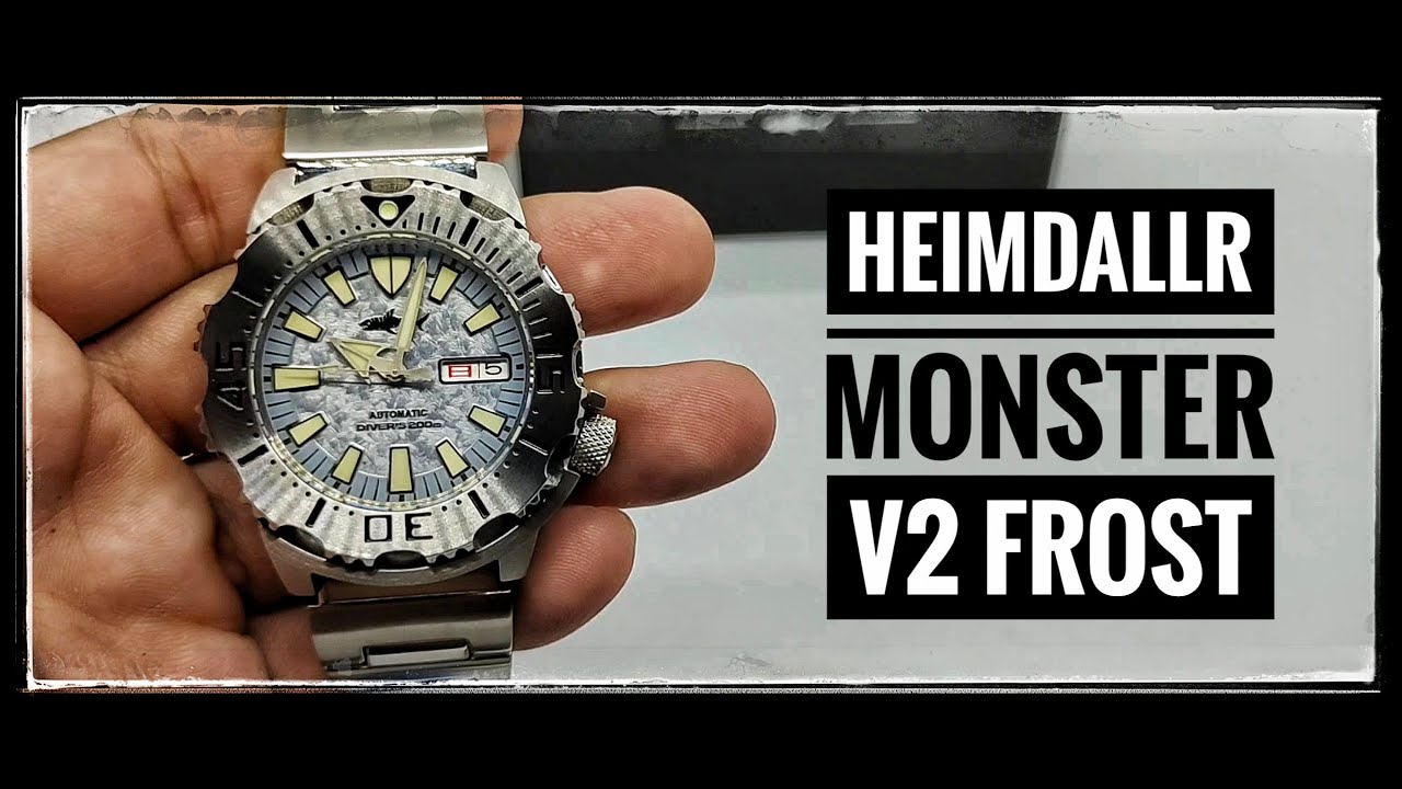 AliExpress watch accessories #19: Seiko Monster replacement bracelet from  Heimdallr - YouTube
