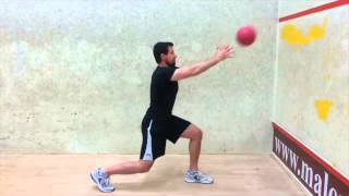 Plyometrics #1 Chest Passes In Split Squat Position