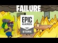 The epic games store a 500 million dollar failure