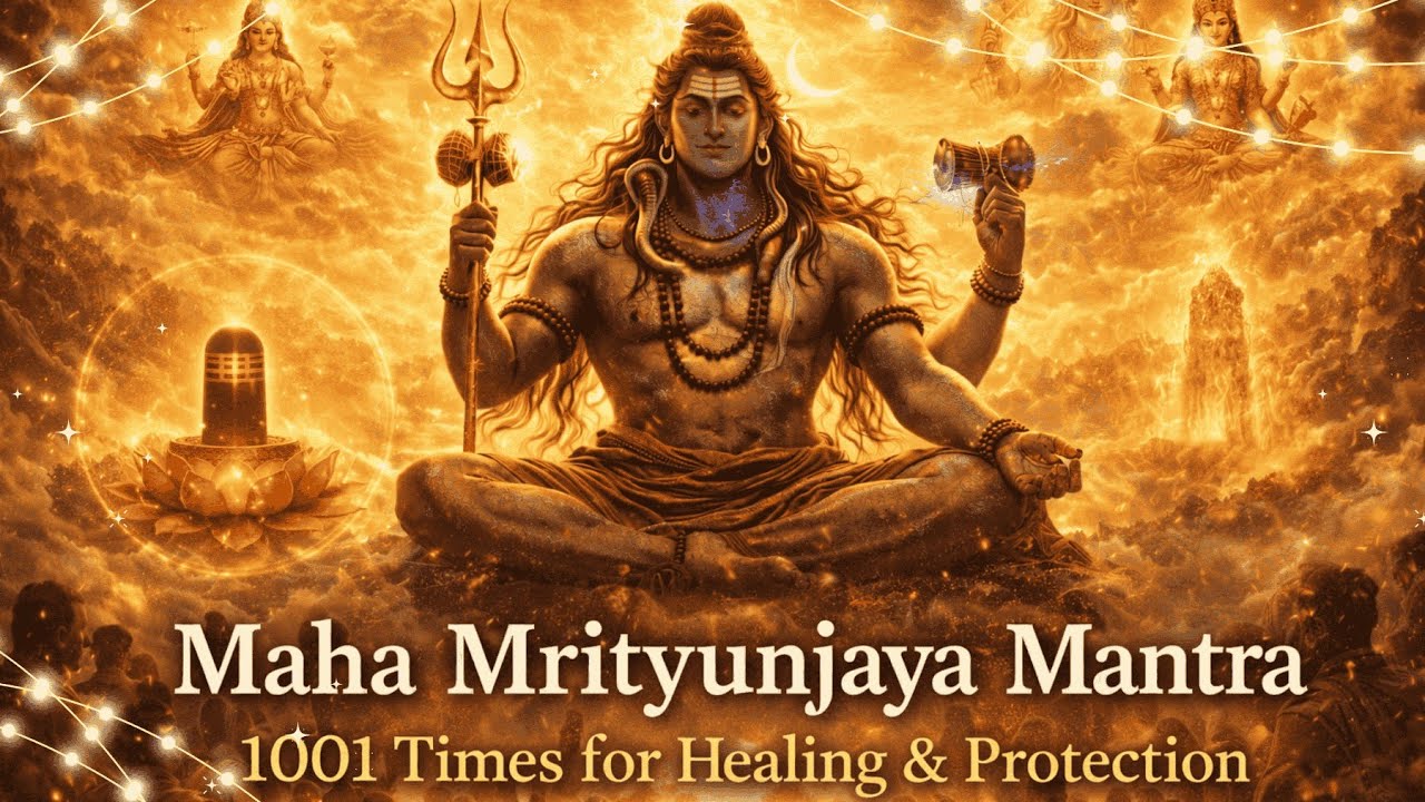Maha Mrityunjaya Mantra 1001 Times | Powerful Protection & Healing Chant (Full)