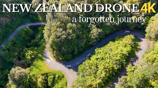 New Zealand Drone 4k - A forgotten world highway adventure