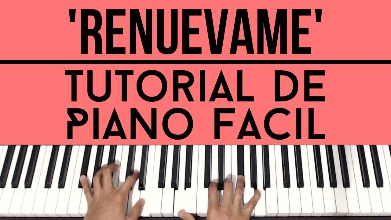 Renuevame - Marcos Witt | Piano Tutorial Facil - YouTube