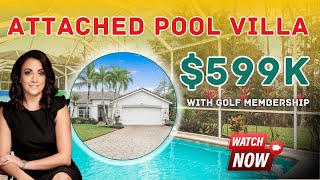 Attached pool villa with GOLF membership in Glen Eagle Golf & Country Club
