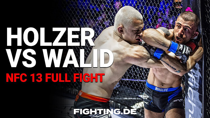 FREE FIGHT: Max HOLZER vs Mohammed WALID | NFC 13 - FIGHTING