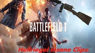 Battlefield 1 Insane Hellriegel kills!