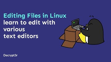 Editing File in Linux with multiple text editors | vi command in linux | vim how to edit | Decrypt3r