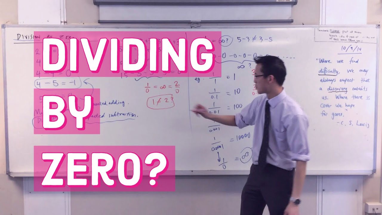 Dividing by zero? - YouTube