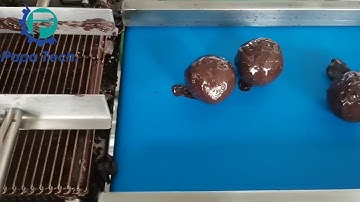 Full automatic mall chocolate date ball making machine