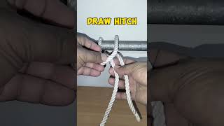 HOW TO TIE DRAW HITCH.
