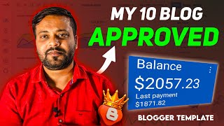 Best Professional Blogger Template For AdSense Approval 2024 | SEO FriendlyFast Loading