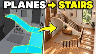 Create Stairs, Landings & Railings in Blender | Stairs Maker 4.0