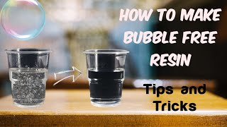 How to Remove Bubbles from Resin| 5 ways to Get Bubbles out of resin| Resin art tips\&tricks in tamil