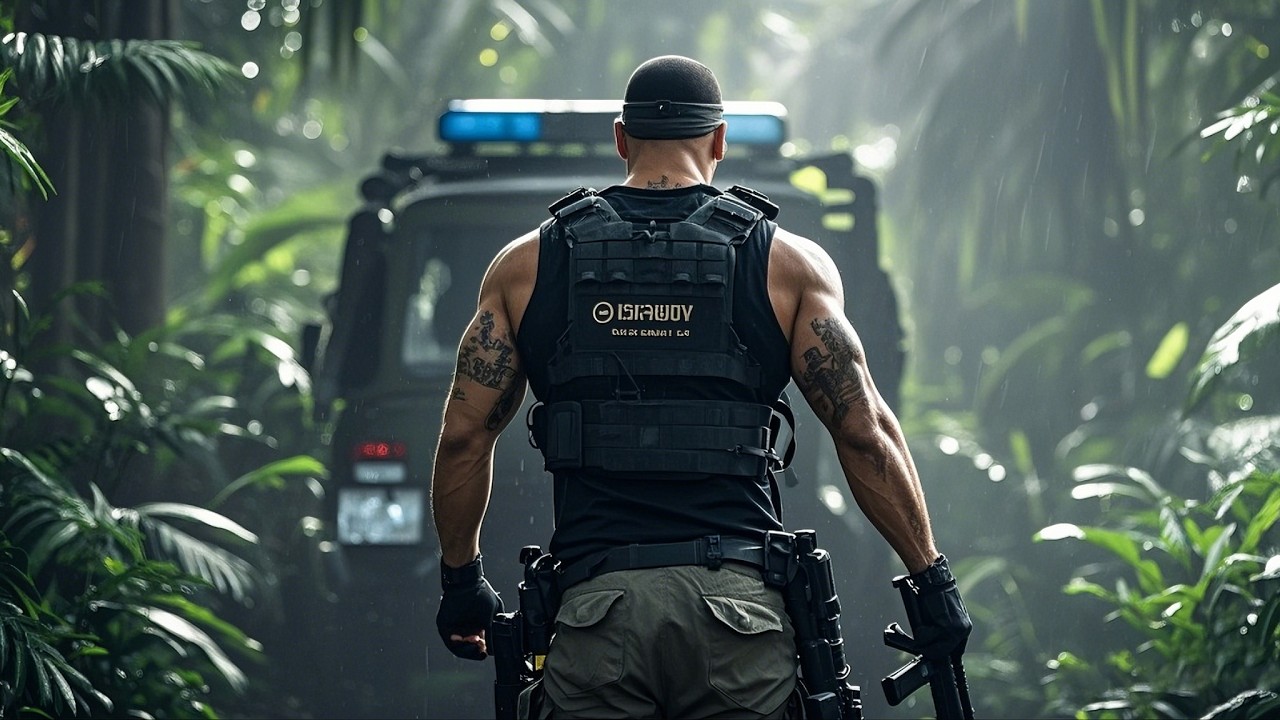 2025 Action Movie! Special Forces Storm Southeast Asian Jungle Warzone to Rescue Kidnapped Daughter