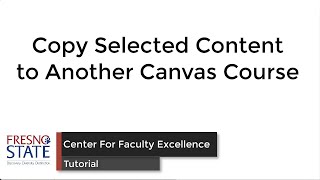 Copy Selected Content In Canvas
