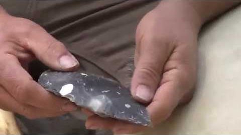 Flintknapping Poland 2018