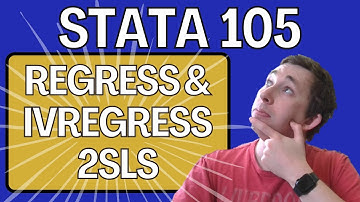 Stat 105: Regressies uitvoeren in Stata (OLS, vaste effecten, clustering en IV uitgelegd!)