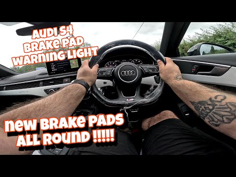 Audi S4 brake pad replacement