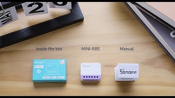 How to Install SONOFF MINI-RBS Smart Curtain Motor (Matter-Compatible)