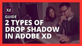 2 Types of Drop Shadow in Adobe XD | UX UI Tutorial screenshot 2