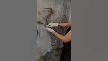 Tranh đắp phù điêu. Nghệ thuật thổi hồn vào xi măng cát. Team MỸ THUẬT NGỌC KHÔI.