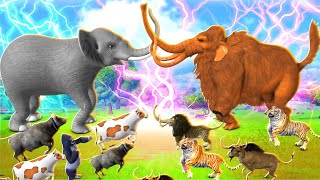 Prehistoric Animals Epic Battle | Wild Animals Vs Farm Animals | Animal Revolt Battle Simulator by Animals Revolt TV 4,435 views 10 days ago 31 minutes