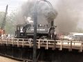 Little River 0-4-0T No.1 Steam Engine on the Turntable