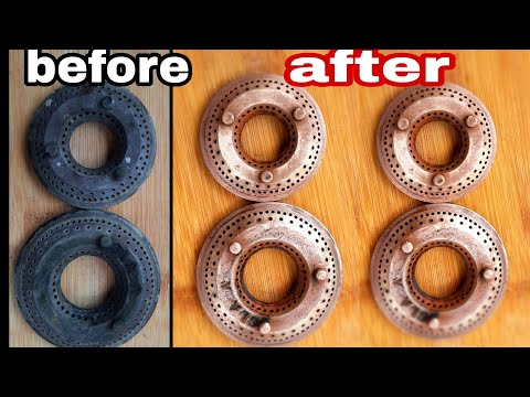 how to clean gas burners at home | gas burner cleaning with eno | gas burners cleaning method