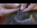 Плетём ребёнку: коса-улитка