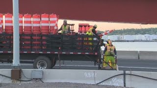 Traffic shift on I-95 in New Haven