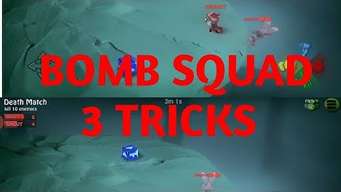 3 PRO TRICKS IN BOMB SQUAD