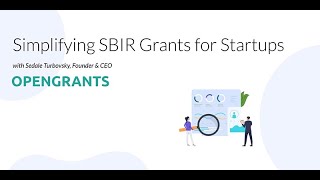 Simplifying SBIR Grants for Startups