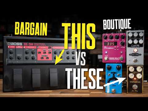 1991 Boss BE-5M Multi-FX vs Modern Boutique Guitar Pedals - How Far Have We Really Come?